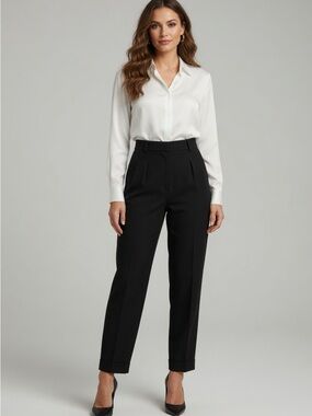 Fashion Bug | Pants & Jumpsuits | Nwt Plus Size Fashion Bug Black Crop Pants  4x | Poshmark